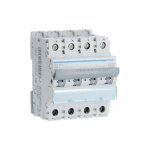 Hager - disjoncteur 4p 6 - 10ka courbe b - 63a 4 modules nen463