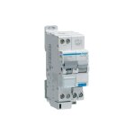 Disjoncteur diffrentiel 1p + n 4. 5 - 6ka c - 16a 30ma type ac hager adc816f