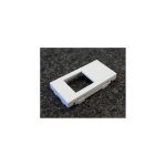Enjoliveur 1 poste 1 module blanc pure pour prise r�seau rj45 s�rie gallery hager