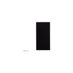 Enjoliveur interrupteur hager gallery 1 module noir