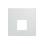 Enjoliveur prise rj45 sans porte �tiquette hager gallery blanc