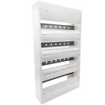 Hager - gd418 - coffret lectrique 4 ranges de 18 modules gamma 625x355x103mm - bornier automatique