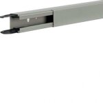 Hager - goulotte lifea pvc h 40mm x p 40mm + 2 �clisses ral 7030 gris lff4004007030