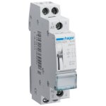 Hager - tlrupteur 16a - 2 contacts no - 12 - 24 volts