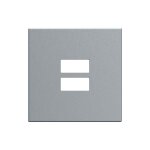 Enjoliveur chargeur usb hager gallery titane