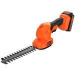 Haie et cisaillement d'herbe black&decker bcss18d1 - qw 18 v 1x2 0 ah accu. + chargeur