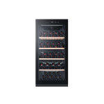 Cave a vin haier hws116gae - de vieillissement - pose libre - 116 bouteilles h126. 5 x l59, 5 cm - noir ...