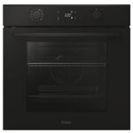 Haier ? four pyrolyse 78l ? nettoyage par pyrolyse ? chaleur tournante ? classe a + + ? hauteur 59, 5 ...
