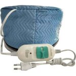 Hair treatment steam cap heat hat with 3 mode temperature control therapy and thermal spa hair styling ...