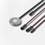 Halemeier - interrupteur sensitif led touch - diam�tre : 34 mm - epaisseur : 7 mm - puissance : 36 w
