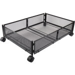Haloyo ? bo�te de rangement sous lit avec roulettes ? dimensions 60 x 40 x 17 cm ? pour v�tements, chaussures, ...