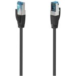 Hama 00200680 c�ble de r�seau noir 1, 5 m cat6a s / ftp (s - stp)