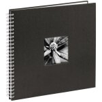 Hama - album spirale fine art 36x32 cm 50 pages blanches noires