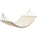 Vidaxl - hamac couleur crme 210 cm x 150 cm