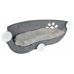 Hamac de fentre pour chat 'feutrine' 67cm gris