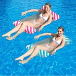 Hamac gonflable piscine, hamac gonflable, matelas gonflable flottant, pliable hamac d'eau, hamac d'eau ...