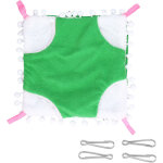 Hamac suspendu chauffant pour petits animaux - nid douillet pour perroquet, hamster dor� et sugar glider ...