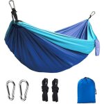 Hamac suspendu, simple ou double hamac camping jardin avec sac portable, capacit� de charge maximale ...