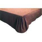 Hans - cache sommier plateau cache sommier 90x190cm chocolat 57 fils