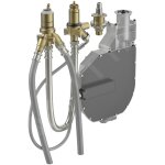 Hansa - compact - corps d'encastrement pour mitigeur de baignoire, installation � 4 trous 53040300