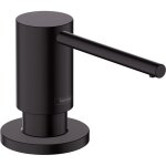 Hansgrohe - a41 distributeur de liquide vaisselle, rosace ronde, haut. bec 71 mm noir mat