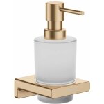 Hansgrohe addstoris - distributeur de savon avec support, verre mat / bronze bross 41745140