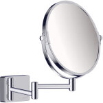 Hansgrohe ? miroir de rasage grossissant avec surface chrom�e facile � nettoyer ? fixation viss�e 48mm ...