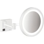 Hansgrohe - addstoris - miroir de rasage avec �clairage led, blanc mat 41790700