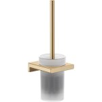 Hansgrohe - addstoris q porte - brosse de toilette mural bronze bross