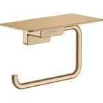 Hansgrohe - addstoris q porte - papier wc avec tablette bronze brossé Hansgrohe - addstoris q porte - papier wc avec tablette bronze brossé