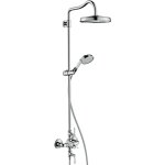Hansgrohe - axor montreux - showerpipe avec mitigeur thermostatique et douche de t�te 1 jet, chrome 16572000 ...
