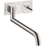 Hansgrohe - axor uno - mitigeur dvier encastr, aspect inox 38815800