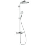 Hansgrohe colonne de douche crometta s 240 ecosmart avec mitigeur thermostatique 27268000
