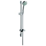 Hansgrohe - set de douche 1jet avec barre unica'c 65 cm et porte - savon chromé croma 100 Hansgrohe - set de douche 1jet avec barre unica'c 65 cm et porte - savon chromé croma 100