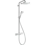 Hansgrohe - croma e colonne de douche 280 1jet ecosmart avec mitigeur thermostatique chromé Hansgrohe - croma e colonne de douche 280 1jet ecosmart avec mitigeur thermostatique chromé