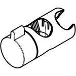 Hansgrohe - curseur pour barre croma chrom��