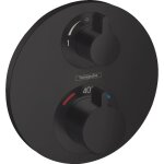 Hansgrohe - ecostat s set de finition pour mitigeur thermostatique encastr avec robinet d'arrt et inverseur ...
