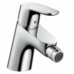 Hansgrohe focus e2 - mitigeur de bidet avec garniture de vidage push - open, chrome 31922000