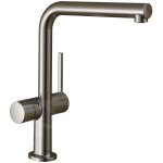 Hansgrohe - m54 - mitigeur d'vier talis 270, avec vanne d'arrt, aspect inox 72827800