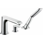 Hansgrohe metris raccord de baignoire 31190000 raccord de jante de baignoire 3 trous, chrom