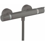 Hansgrohe - mitigeur douche thermostatique ecostat comfort noir chrom� bross�