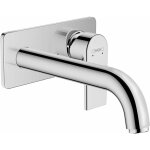 Hansgrohe - vernis shape mitigeur de lavabo encastr� mural, bec 207 mm, bonde � �coulement libre chrom� ...
