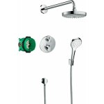 Hansgrohe - croma select s pack encastr avec mitigeur thermostatique ecostat s chrom