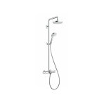 Hansgrohe - showerpipe croma select s 180 2jet bain / douche blanc / chrom