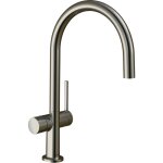 Hansgrohe - m54 - mitigeur d'�vier talis 220, avec vanne d'arr�t, aspect inox 72805800