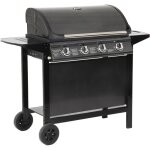 Happy garden - barbecue au gaz reno - 4 brleurs avec thermomtre 14kw
