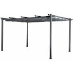 Happy garden - pergola autoportante 3  4m cassis grise - structure aluminium