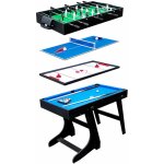 Happy garden - table multi - jeux 4 en 1 pour enfants - baby - foot, billard, ping - pong, air - hockey ...