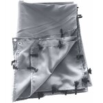 Happy garden - toile pour pergola murale 3  2, 5m nice grise