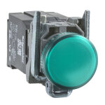 Harmony voyant rond �22 - ip66 - vert - ampoule ba9s - 230v - xb4bv43
